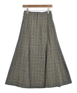 SHIPS any（シップスエニィ）ロング・マキシ丈スカート 茶 サイズ:36(S位) レディース/2200645912098