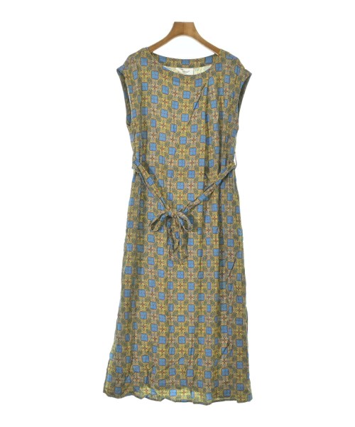 SHIPS any(シップスエニィ)ワンピース 黄 サイズ:F/2200649650033