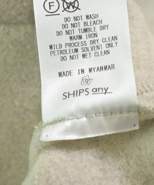 SHIPS any（シップスエニィ）ピーコート ベージュ サイズ:F レディース/2200649917013