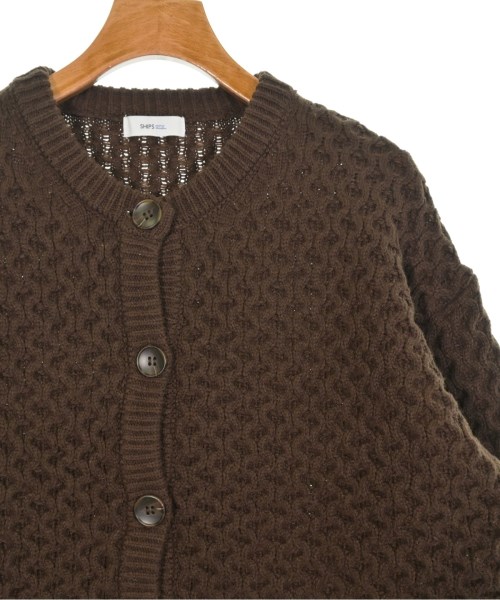 SHIPS any（シップスエニィ）カーディガン 茶 サイズ:F レディース/2200649962112