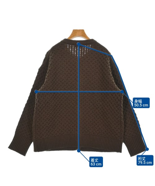 SHIPS any（シップスエニィ）カーディガン 茶 サイズ:F レディース/2200649962112