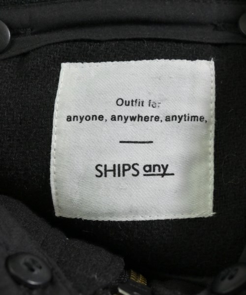 SHIPS any（シップスエニィ）ブルゾン 黒 サイズ:F レディース/2200650814011