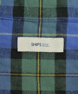 SHIPS any（シップスエニィ）シャツワンピース 青 サイズ:F レディース/2200698011014