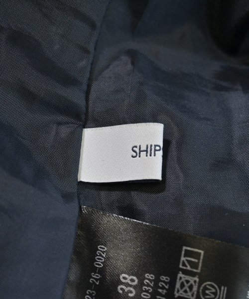 SHIPS any（シップスエニィ）ロング・マキシ丈スカート 紺 サイズ:38(M位) レディース/2200700440030