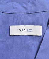 SHIPS any（シップスエニィ）カジュアルシャツ 青 サイズ:36(S位) レディース/2200703282064