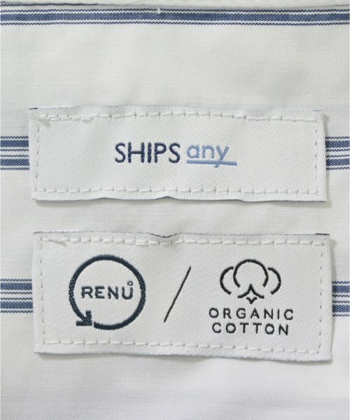 SHIPS any（シップスエニィ）カジュアルシャツ 白 サイズ:38(M位) レディース/2200704269101