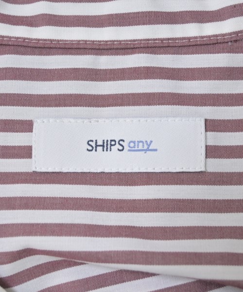 SHIPS any（シップスエニィ）カジュアルシャツ 茶 サイズ:38(M位) レディース/2200702134104