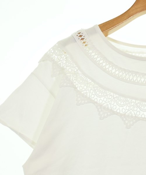 SHIPS any（シップスエニィ）Tシャツ・カットソー 白 サイズ:F レディース/2200703307040