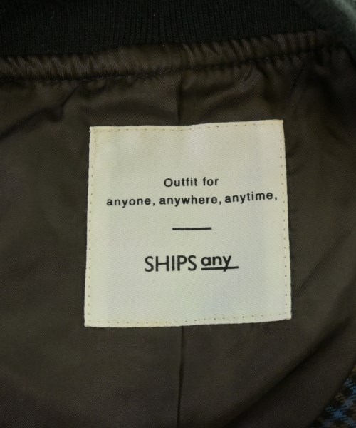 SHIPS any（シップスエニィ）ブルゾン 青 サイズ:F レディース/2200707309019