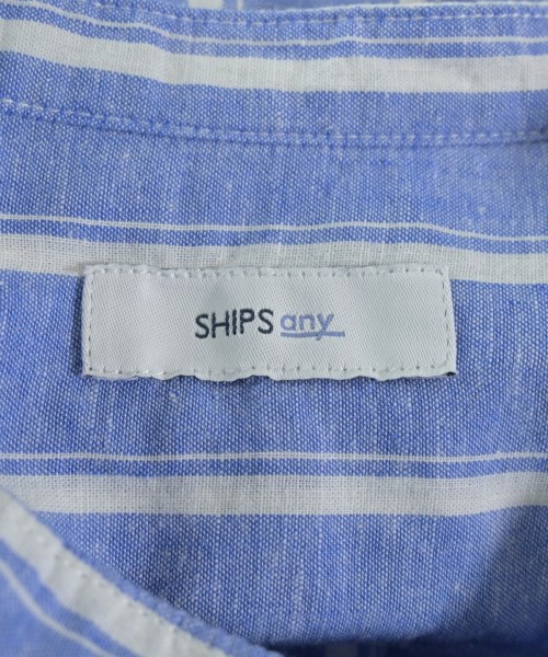 SHIPS any（シップスエニィ）カジュアルシャツ 青 サイズ:F レディース/2200660387055
