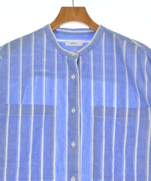 SHIPS any（シップスエニィ）カジュアルシャツ 青 サイズ:F レディース/2200660387055