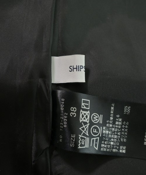 SHIPS any（シップスエニィ）ロング・マキシ丈スカート 黒 サイズ:38(M位) レディース/2200664343156