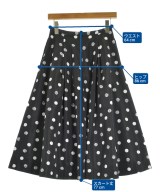 SHIPS any（シップスエニィ）ロング・マキシ丈スカート 黒 サイズ:38(M位) レディース/2200664343156