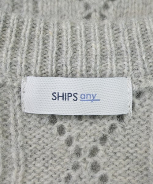 SHIPS any（シップスエニィ）カーディガン グレー サイズ:F レディース/2200665138058