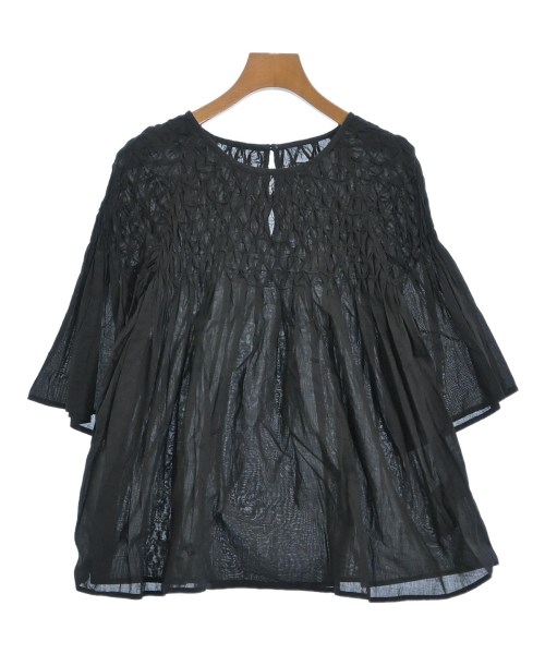 SHIPS any(シップスエニィ)ブラウス 黒 サイズ:F/2200664454081