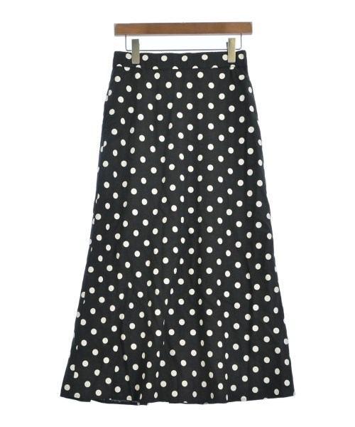 SHIPS any(シップスエニィ)ロング・マキシ丈スカート 黒 サイズ:38(M位)/2200663813155