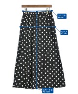 SHIPS any（シップスエニィ）ロング・マキシ丈スカート 黒 サイズ:38(M位) レディース/2200663813155