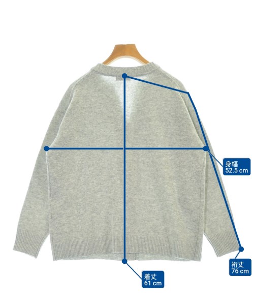 SHIPS any（シップスエニィ）カーディガン グレー サイズ:F レディース/2200665581021