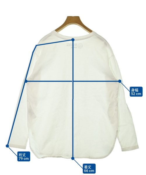 SHIPS any（シップスエニィ）Tシャツ・カットソー 白 サイズ:F レディース/2200668574037