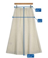 SHIPS any（シップスエニィ）ロング・マキシ丈スカート グレー サイズ:38(M位) レディース/2200667003057