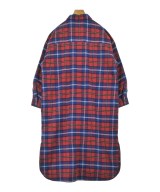 SHIPS any（シップスエニィ）シャツワンピース 赤 サイズ:F レディース/2200668375054