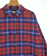 SHIPS any（シップスエニィ）シャツワンピース 赤 サイズ:F レディース/2200668375054