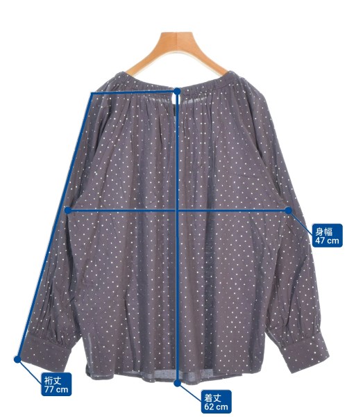 SHIPS any（シップスエニィ）ブラウス グレー サイズ:F レディース/2200669351057