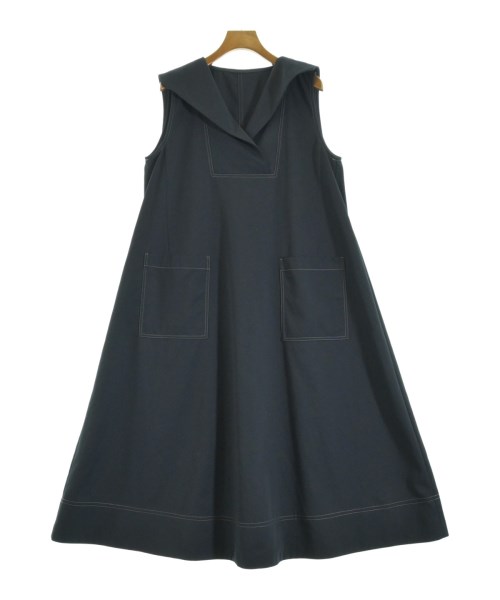 SHIPS any(シップスエニィ)ワンピース 紺 サイズ:F/2200665699023