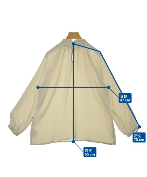 SHIPS any（シップスエニィ）ブラウス ベージュ サイズ:F レディース/2200669445206