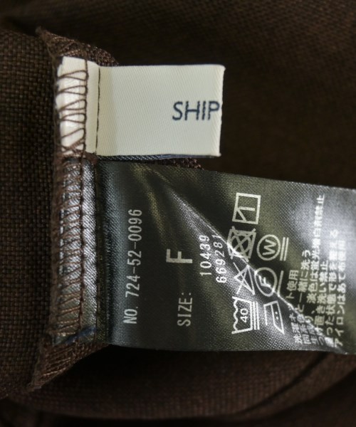 SHIPS any（シップスエニィ）その他 茶 サイズ:F/F レディース/2200728259010