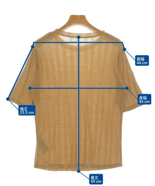 SHIPS any（シップスエニィ）Tシャツ・カットソー 茶 サイズ:F レディース/2200728765047