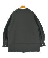 SHIPS any（シップスエニィ）ノーカラージャケット 黒 サイズ:F レディース/2200713688016