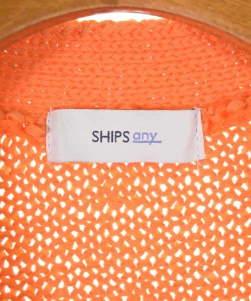 SHIPS any（シップスエニィ）カーディガン オレンジ サイズ:F レディース/2200717848010