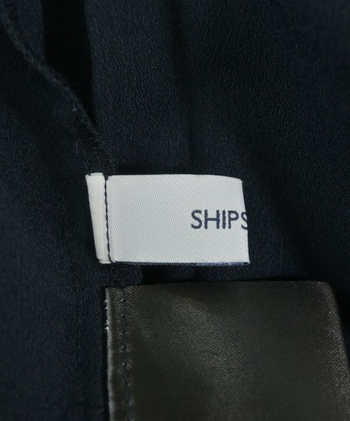 SHIPS any（シップスエニィ）シャツワンピース 紺 サイズ:F レディース/2200721623085