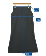 SHIPS any（シップスエニィ）ロング・マキシ丈スカート 黒 サイズ:ONE レディース/2200722159804
