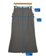 SHIPS any（シップスエニィ）ロング・マキシ丈スカート グレー サイズ:-(M位) レディース/2200722159811