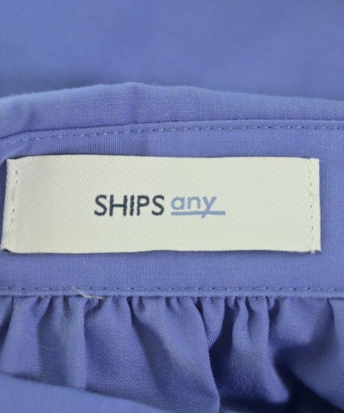 SHIPS any（シップスエニィ）カジュアルシャツ 青 サイズ:F レディース/2200721857022