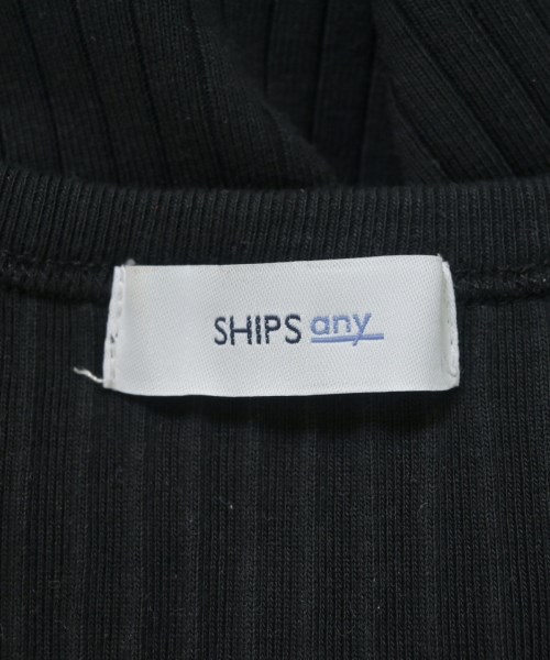 SHIPS any（シップスエニィ）Tシャツ・カットソー 黒 サイズ:F レディース/2200674832053