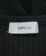 SHIPS any（シップスエニィ）Tシャツ・カットソー 黒 サイズ:F レディース/2200674832053