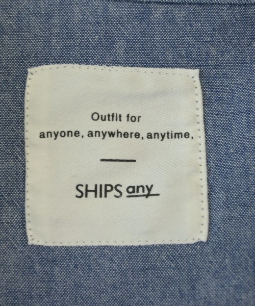SHIPS any（シップスエニィ）ブラウス 青 サイズ:F レディース/2200681605053