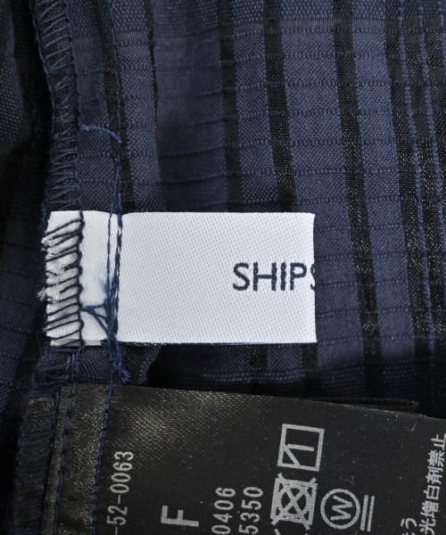 SHIPS any（シップスエニィ）ブラウス 紺 サイズ:F レディース/2200684061108