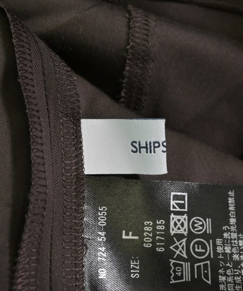 SHIPS any（シップスエニィ）ワンピース 茶 サイズ:F レディース/2200688856137