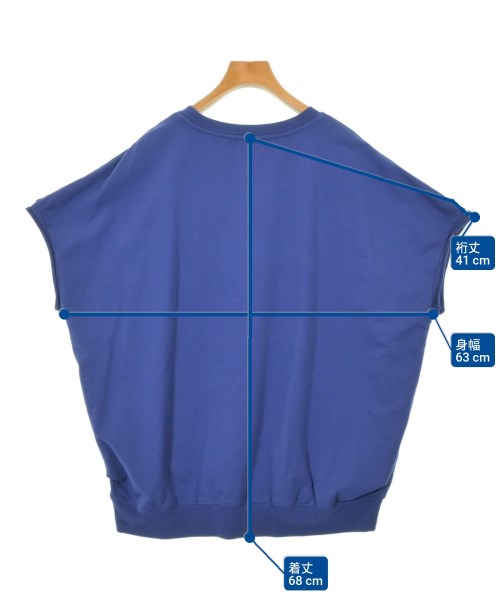 SHIPS any（シップスエニィ）Tシャツ・カットソー 青 サイズ:F レディース/2200684880037