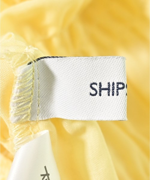 SHIPS any（シップスエニィ）ブラウス 黄 サイズ:F レディース/2200689261060