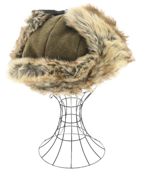 KANGOL（カンゴール）キャップ カーキ サイズ:L レディース/2200656636051