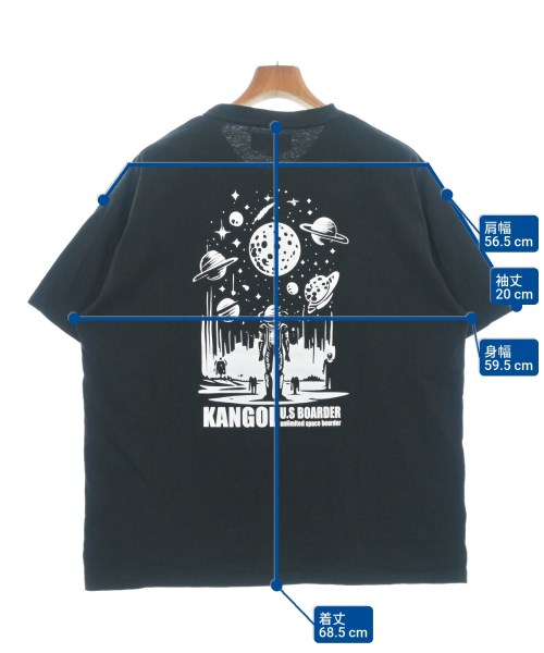KANGOL（カンゴール）Tシャツ・カットソー 黒 サイズ:XL メンズ/2200656944019