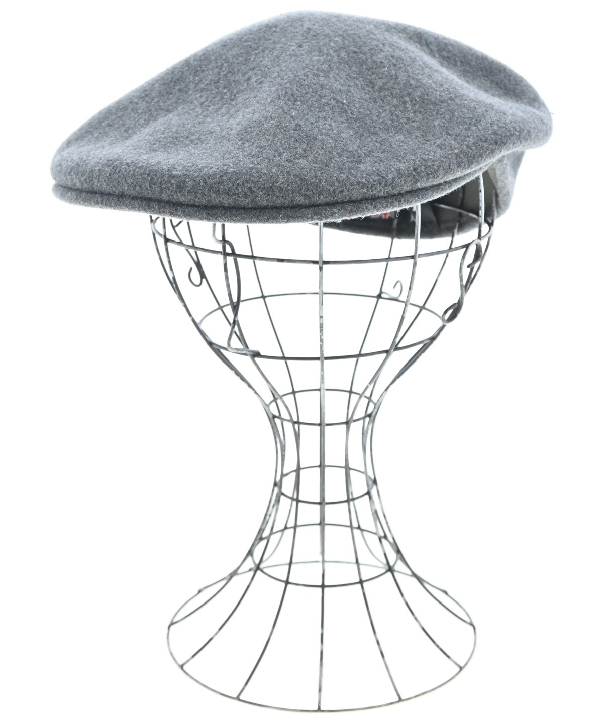 KANGOL（カンゴール）ハンチング・ベレー帽 グレー サイズ:M メンズ
