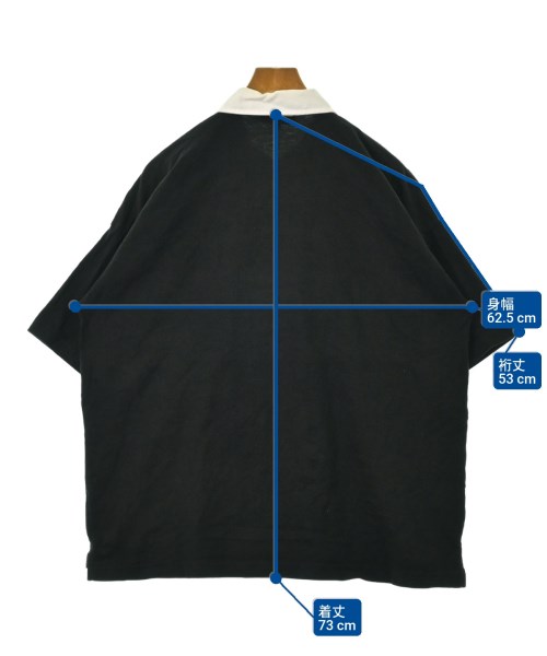 KANGOL（カンゴール）ポロシャツ 黒 サイズ:L メンズ/2200644237024