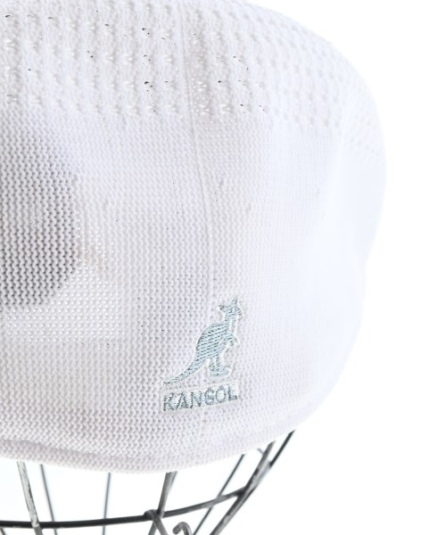KANGOL（カンゴール）ハンチング・ベレー帽 白 サイズ:L メンズ/2200703675798