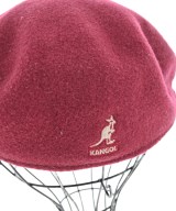 KANGOL（カンゴール）ハンチング・ベレー帽 赤 サイズ:L レディース/2200727438072